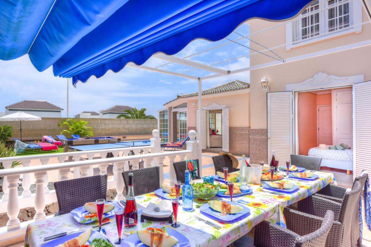 Villa Teide Sol Con Piscina Climatizada, Playa Fanabe, Costa Adeje Kültér fotó