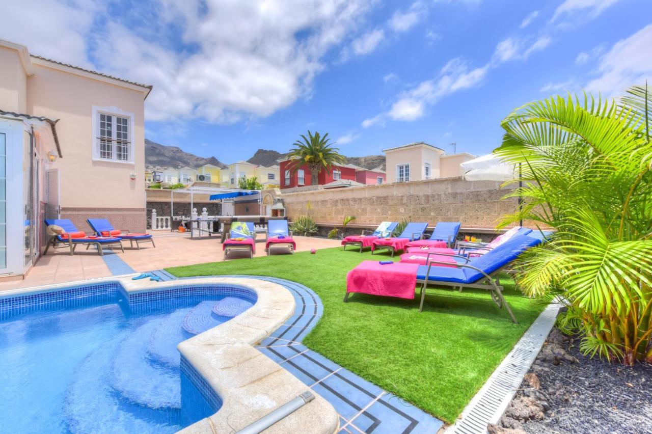 Villa Teide Sol Con Piscina Climatizada, Playa Fanabe, Costa Adeje Kültér fotó