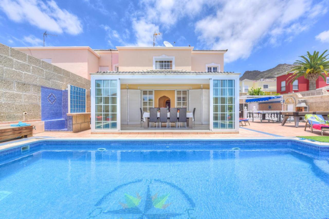 Villa Teide Sol Con Piscina Climatizada, Playa Fanabe, Costa Adeje Kültér fotó